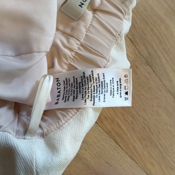 Aritzia Strapless Ruffle romper - Picture 3 of 5